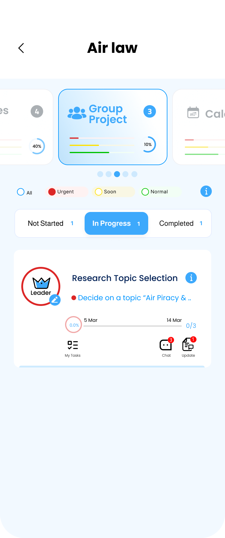 Masaqee App Group Project Screen